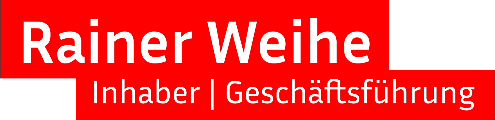 Rainer Weihe Inhaber | Geschäftsführung